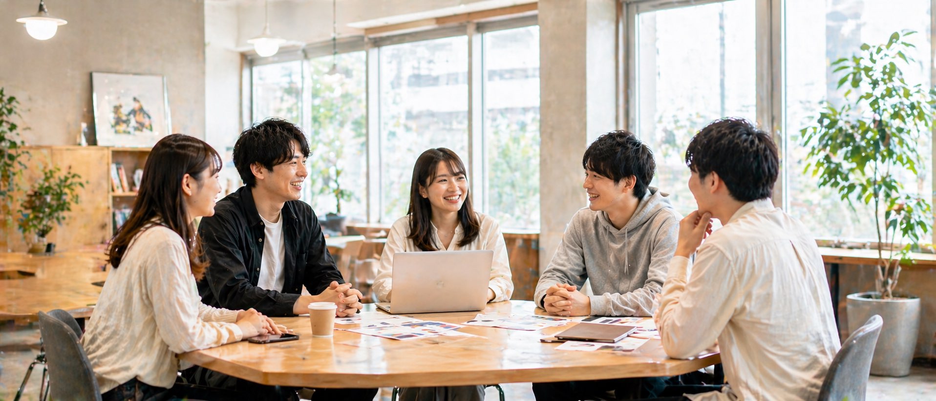 働く仲間とのチーム